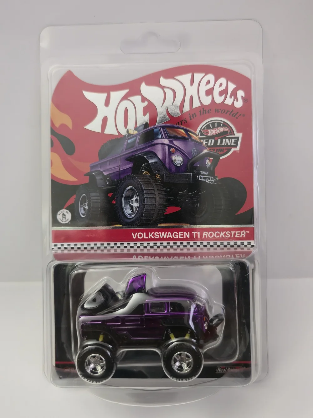Mattel Hot Wheels Volkswagen T1 Rockster - Purple